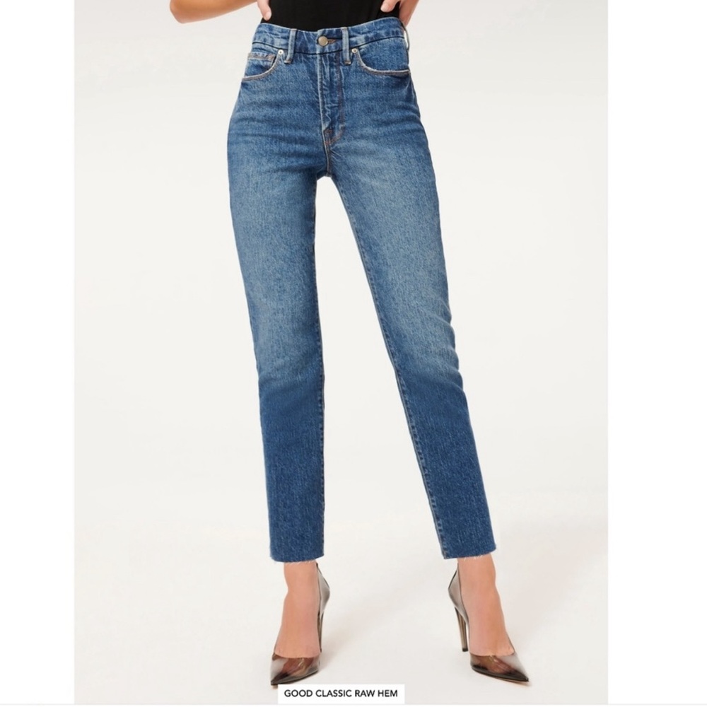 NWT GOOD AMERICAN GOOD CLASSIC JEANS